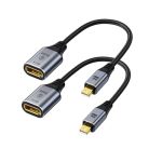 Biaze 8K MINI Displayport To Displayport 1.4 Adapter - Male To Female 32.4GBPS 8K@60HZ Bi-directional MINI Dp To Dp Converter Fo