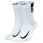 Nike Multiplier Crew 2-PACK White Socks