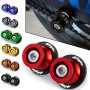 For Kawasaki Ninja ZX6R ZX636 250SL 250 300 400 650 1000SX Motorcycle Swingarm Spools Rear Stands Screw Sliders Accessories