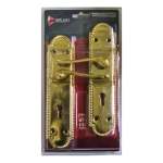 Bruno Round Knob Brass Lockset