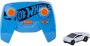 Hot Wheels Rc 1:64 Scale Rechargeable Radio-controlled Racing Car Tesla Cybertruck For On- Or Off-track Play Includes Car Contro