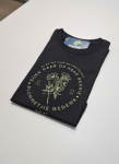 Girls Blommetjie Black T-Shirt - 9 To 10