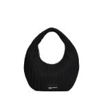 Small Hobo Pleated -black