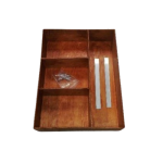 Fishing Buddy H-frame Wooden Tray