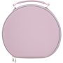 Clicks Pastel Pink Hard Round Vanity Case