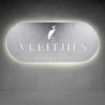 Business Sign D04 - 300 X 500 Rusted Steel Cool White