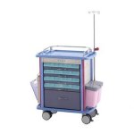 Medicine Trolley Abs And Steel F 45-2