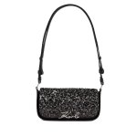 K signature Sequin Crossbody Bag – Herringbone Sequins