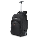 Everki Atlas 2 Trolley Backpack Fits Up To 17.3 Inch Laptops Grey Wheels Eco-friendly Rfid-safe Pocket Spacious