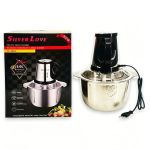 5L Stainless Steel Electric Meat Grinder Food Chopper Vegetable Blender