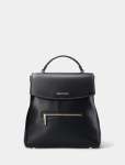Sydney Zip Detail Backpack - 0 Black