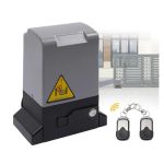 370W 550W 750W Electric Sliding Gate Opener Automatic Motor Driveway Security Kit Control Kit With Infrared Sensor + 2 Remote Di