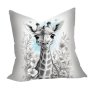 Blue Baby Giraffe Luxury Scatter By Nathan Pieterse Large