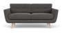 Vera 2-SEATER Sofa Olena Antracit - Olena Antracit