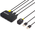 SE-L92 USB 2.0 Kvm Switch Box 2 In 4 Out
