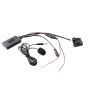 Car Wireless Bluetooth Audio Adapter Handsfree MIC Aux Cable MFD2