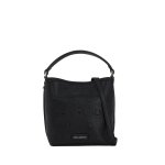 Ikon Monogram Bucket Bag – Tonal Black