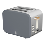 Swan Nordic Toaster Grey 2 Slice