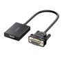UGreen Vga To HDMI Converter Male To Female 1080P Full HD Black