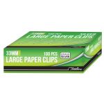 - Silver Gemclips 33 Mm 100'S Box 10