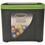 Leisure Quip 10L Cooler Box - Black/green