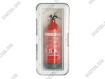 Storage Case For Fire Extinguisher 2KG White With Door