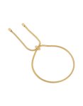 Goldair Gold Plated Plain Twisted Chain Toggle Bracelet