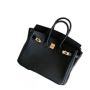 Litchi-grain Platinum Fashionable And Versatile Large-capacity Handbag