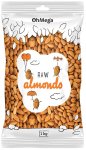 Oh Mega Raw Almonds - 1KG