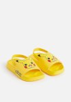 Printed Pool Shoes - Yellow