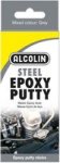 Alcolin Steel Epoxy Putty - 2 x 60G