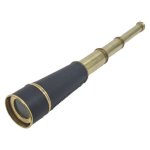 Habitat Handheld Telescope Leather Wrapped 40CM