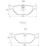 Stone Front Brake Pad Set SP51800