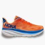 HOKA Men's Clifton 9 - Vibrant Orange/impala - UK9.5