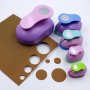 1pc Circle Hole Punch DIY Craft Hole Puncher For Scrapbooking Punch For Scrapbook Paper Cutter Embossing Color Random
