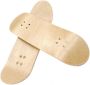 Skateboard Deck Replacement For Fingerboarding Easy Wheel Installation 2PC