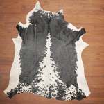 As Grade Nguni Hide 567 Black white XL - Extra Large Black white Panelled
