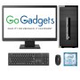 Refurbished - Hp Prodesk 400 G3 Micro Tower - I5 6500 - 8GB DDR4 - 256GB SSD + 19INCH - Generic - Lcd - Computer Set - C-grade
