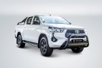 Toyota Hilux Raider Honeycomb Nudge Bar Black For