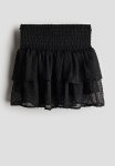 Tiered Skirt - Black