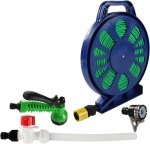 Camper Water Hose High Pressure Brush Washing Car Telescopic Hose Water Gun Rv Telescopic Water Hose Household Watering Set