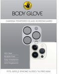 Body Glove - Iphone 14 PRO 14 Pro Max Camera Tempered Glass - Black