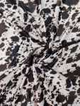Cow Print Moroccan Satin