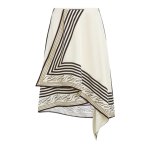 Scarf Print Skirt -pristine