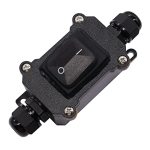 Weideer IP67 Waterproof Inline Cord Switch On off 20A 250V 16A 125V Inline Power Lamp Switch Outdoor Switch
