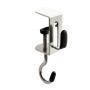 10 Pack - Clamp-on Table Hook Hanger - Silver