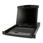 APC 17 Rack Lcd Console Integrated 8 P