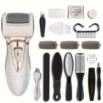 Electric Feet Callus Remover Electric Foot File Rechargeable Hard Skin Pedicure Tools Foot Care Callus Remover Kit