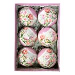 Rose Paper Balls Box Of 6