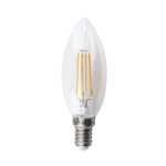 LED Filament Candle Bulb E14 Ses Warm White